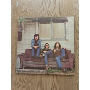 Vintage Collectible 2Pc Crosby Stills & Nash Vinyl Records 🤩